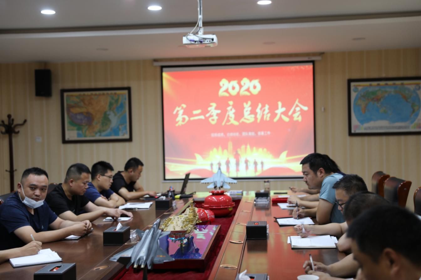 2020年第二季度總結暨表彰大會圓滿召開