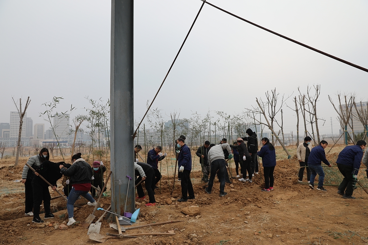 國泰科技舉行“你我攜手，美化公司”植樹節(jié)活動(dòng)
